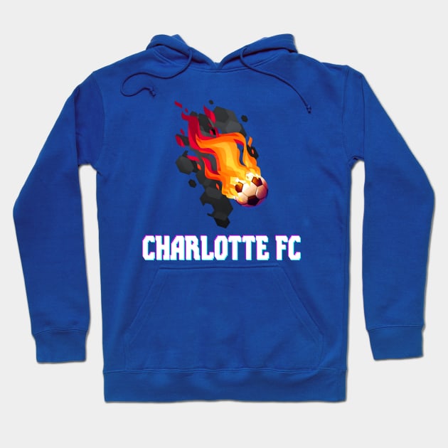 Charlotte Soccer Hoodie by Don Ga Bang